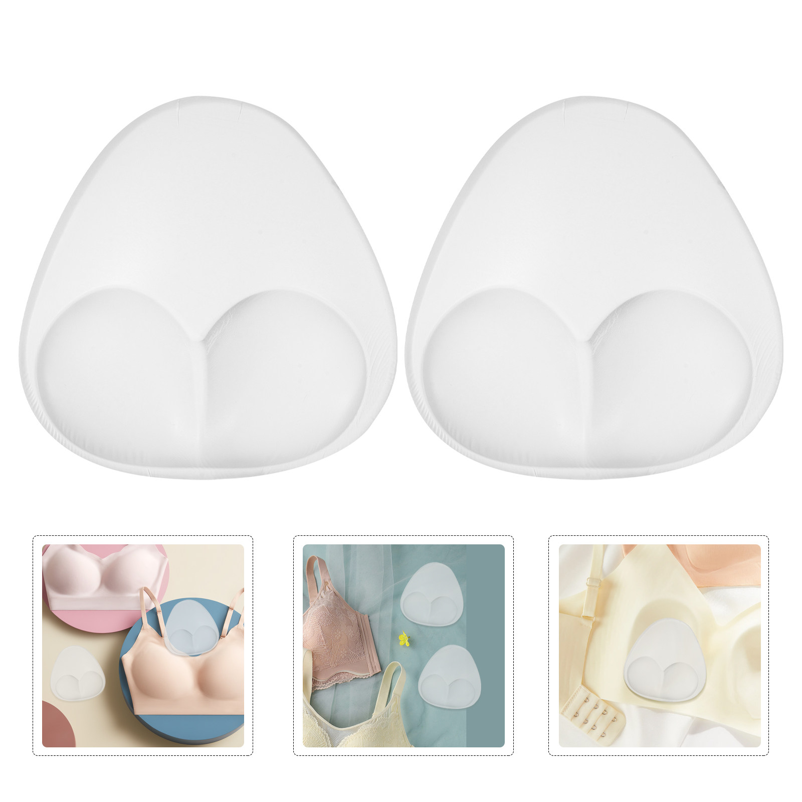 Push Up Bra Padded - 1 par de almohadillas invisibles de