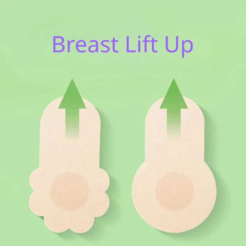 Nipple Cover Pasties - 10 Uds. Cinta Invisible para realzar