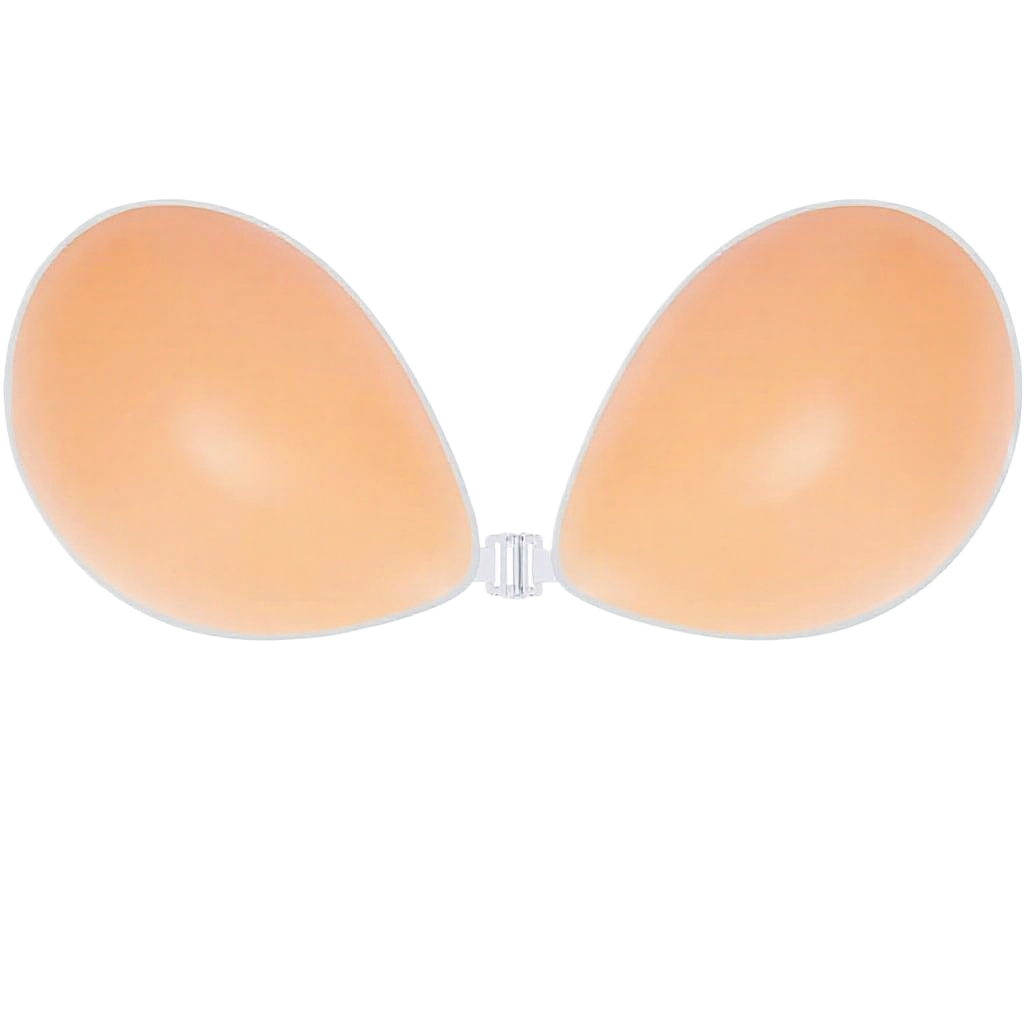 Silicone Bra Adhesive - Sujetador de silicona sólida sin aros,