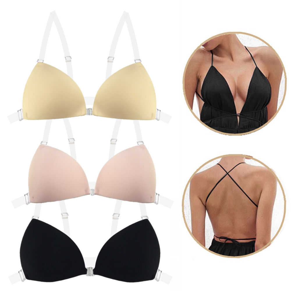 Push Up Bra Padded - Sujetador Adhesivo de Silicona para Mujer,