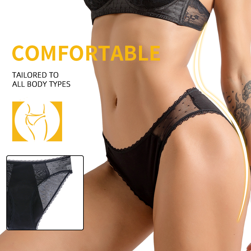 Braguitas menstruales cómodas  - Period Panty Absorbent reseña y precio