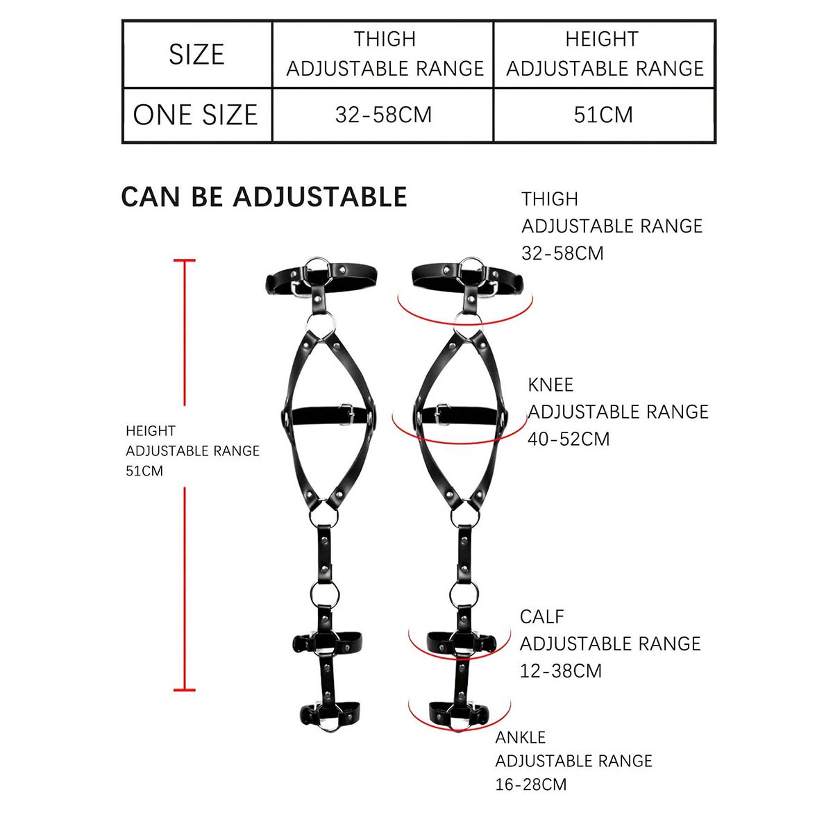 Lencería de Cuero Sexy BDSM, A - Garter Belt Set reseña y precio