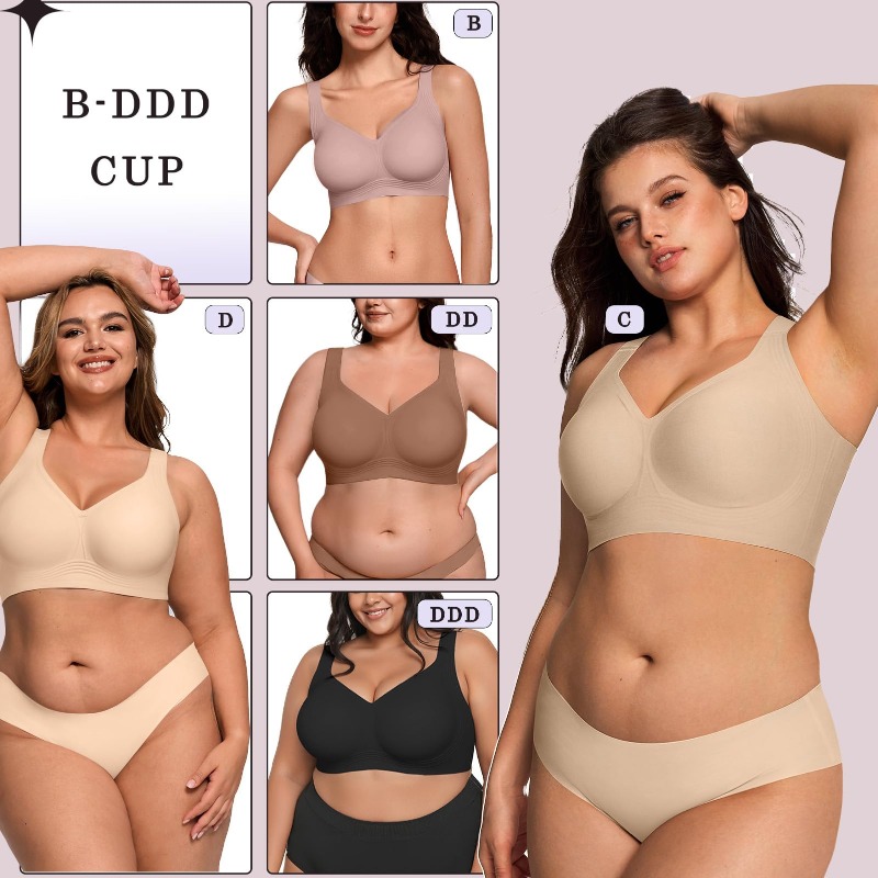 Sujetador inalámbrico de gelat - Push Up Bra Padded reseña y precio